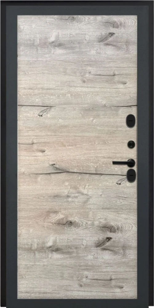 Входная дверь ДвериПРО Elfy Без фрезеровки Дуб пацифик горизонт DPRO204722 внутренняя сторона