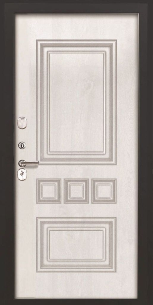 Входная дверь ДвериПРО Модель L-48 фл-608 винорит white DPRO192161 внутренняя сторона